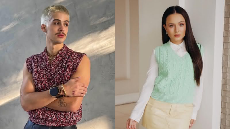 João Guilherme volta a seguir Larissa Manoela em rede social - Instagram