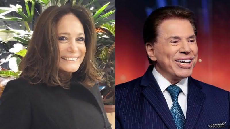 Susana Viera compartilha clique ao lado de Silvio Santos e encanta fãs - Instagram