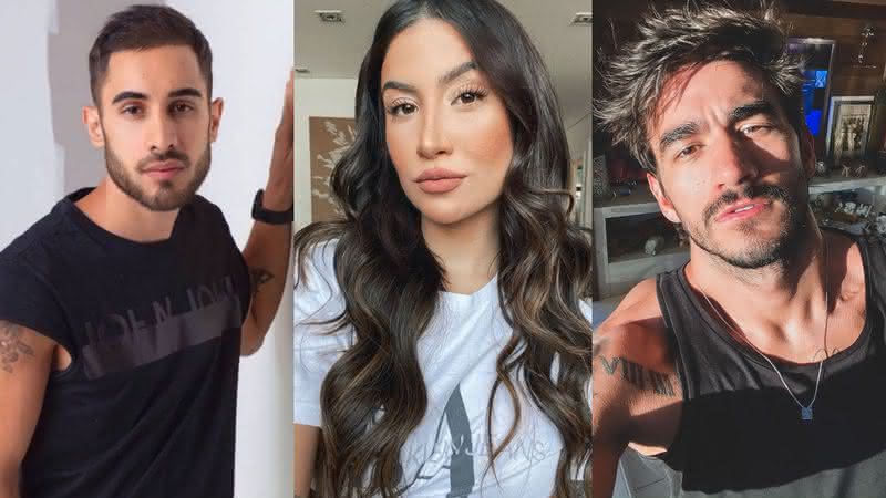 Diogo Melim, Bianca Andrade e Guilherme Napolitano - Instagram