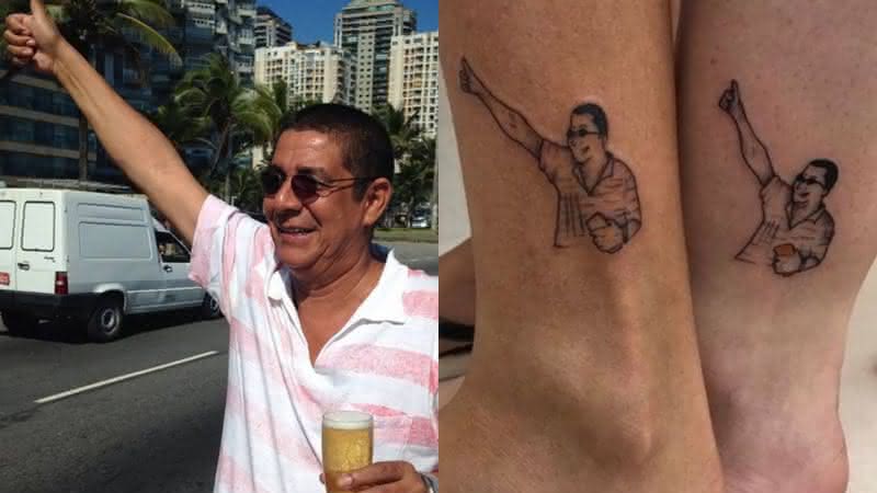 Foto de Zeca Pagodinho vira tatuagem em diversos fãs - Instagram