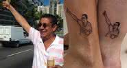 Foto de Zeca Pagodinho vira tatuagem em diversos fãs - Instagram