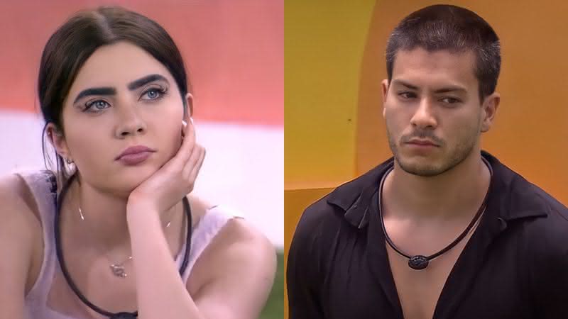 BBB22: Jade Picon ameaça expor traições de Arthur Aguiar no casamento com Maíra Cardi - Instagram