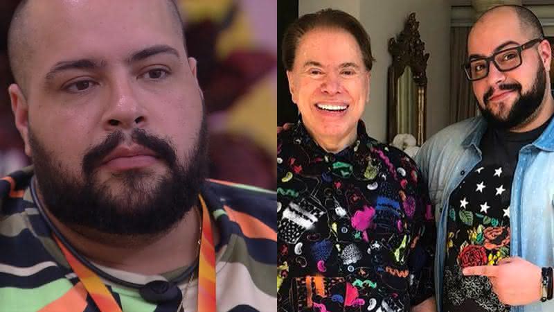 BBB22: Tiago Abravanel desabafa sobre relação com Silvio Santos: "Meu avô nunca foi numa festa de aniversário minha" - Gshow/Instagram