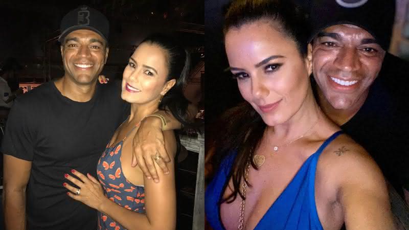 Em seu Instagram, Denilson prestou linda homenagem à esposa, Luciele Di Camargo, e encantou os seguidores - Instagram