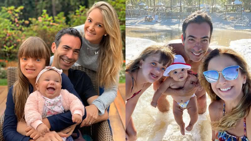 Ticiane Pinheiro posa ao lado da família e encanta - Instagram