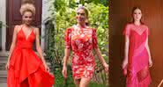 Se inspire nos looks vermelho das celebridades - Instagram