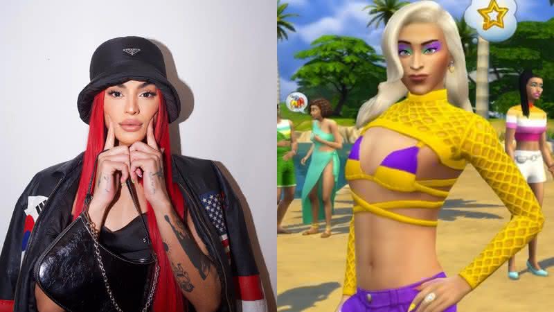 Pabllo Vittar leva Carnaval para o 'The Sims 4' - Instagram