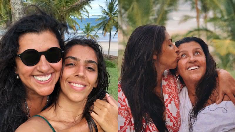 Em seu Instagram, Regina Casé compartilhou clique antigo ao lado da herdeira, Benedita, e encantou os fãs - Instagram