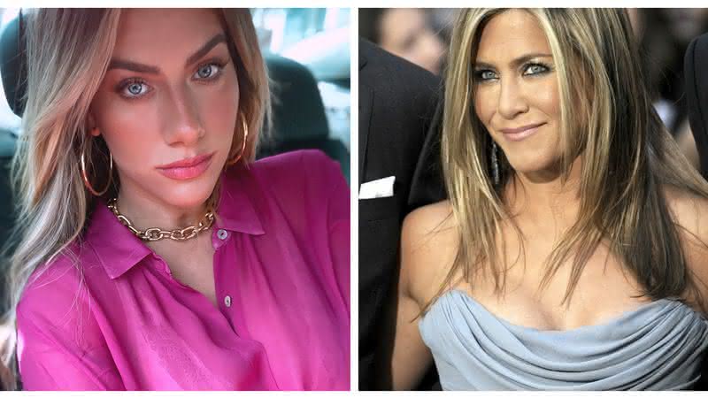 Giovanna Ewbank se compara com Jennifer Aniston e internautas concordam - Instagram