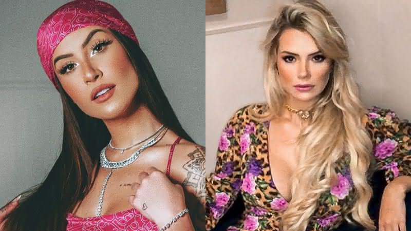 Bianca Andrade dá cantada barata em Marcela McGowan - Instagram