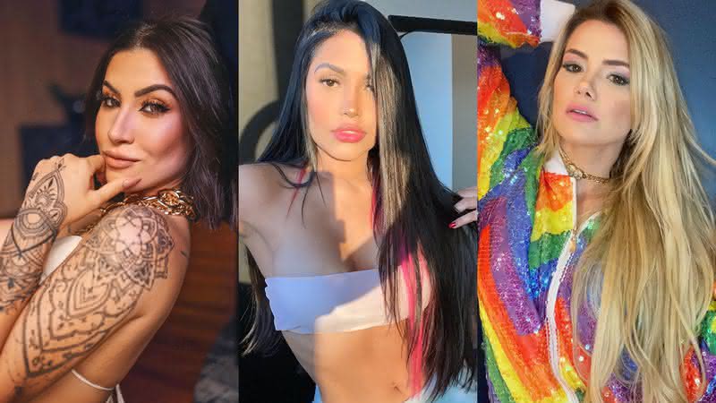 Bianca Andrade, Flayslane e Marcela fazem tatuagem juntas para celebrar a amizade - Reprodução/ Instagram