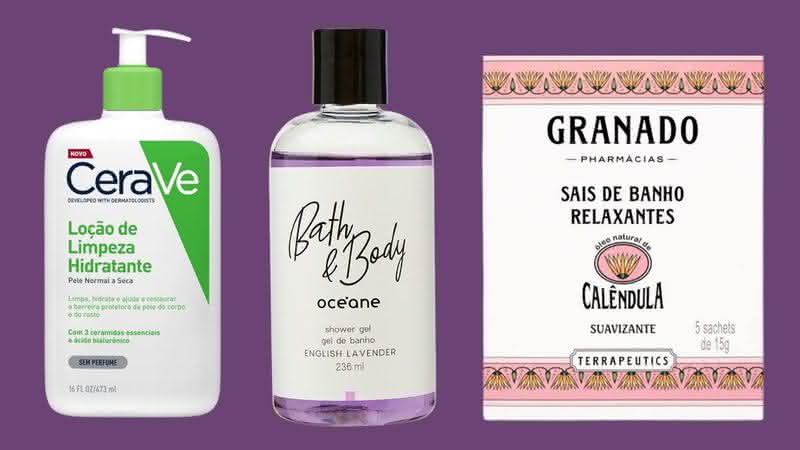 Vapores relaxantes, shower gel e outros itens que vão deixar o seu banho mais especial - Reprodução/Amazon