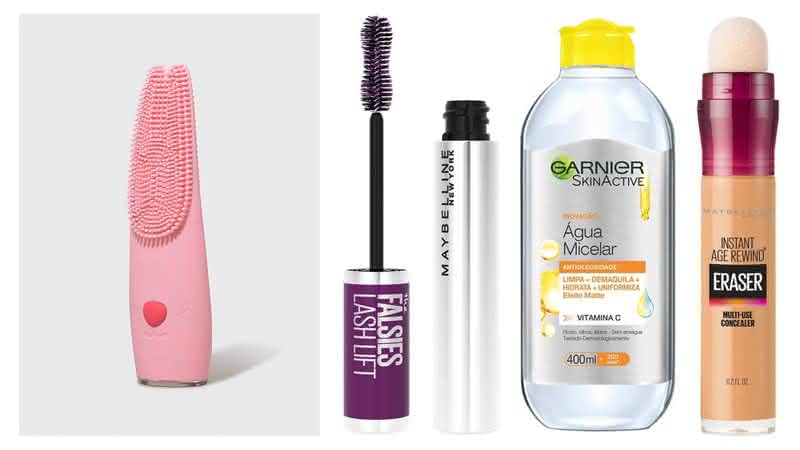 Escova alisadora, água micelar e outros produtos de beleza com ótimas ofertas - Reprodução/Amazon