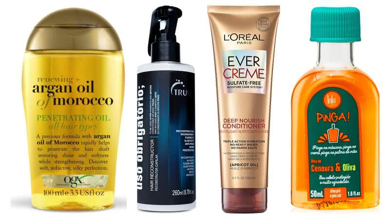 Máscara capilar, shampoo e outros itens para incluir na rotina de beleza - Reprodução/Amazon