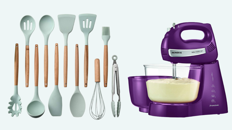Selecionamos 20 itens que vão garantir uma cozinha prática, organizada e renovada - Reprodução/Amazon