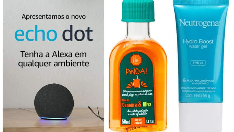 Eletrônicos, brinquedos, produtos de beleza e muitos outros itens para garantir na Cyber Monday - Reprodução/Amazon