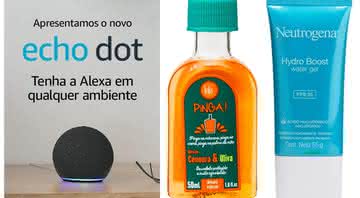 Eletrônicos, brinquedos, produtos de beleza e muitos outros itens para garantir na Cyber Monday - Reprodução/Amazon