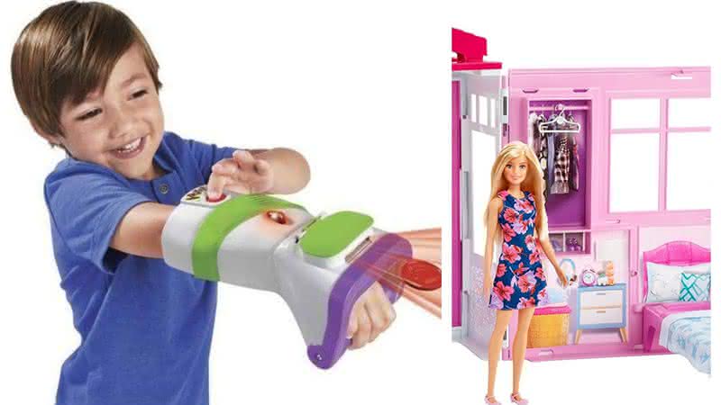 Blocos, casa da Barbie, carrinhos Hot Wheels e muitos outros brinquedos incríveis - Reprodução/Amazon