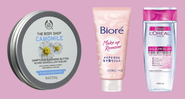 Água micelar, creme de limpeza, lenço demaquilante e outros produtos que precisam fazer parte da sua rotina de beleza - Reprodução/Amazon