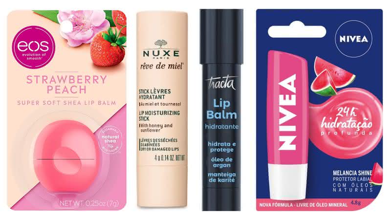 Selecionamos 6 lip balms que vão fazer a diferença na rotina de beleza - Reprodução/Amazon