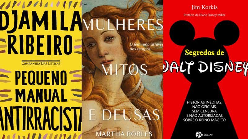 Selecionamos 5 livros que prometem ótimas leituras - Reprodução/Amazon