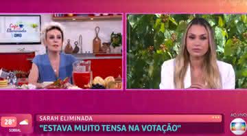 Ao vivo no 'Mais Você', Sarah comenta surto de Gilberto - Globoplay