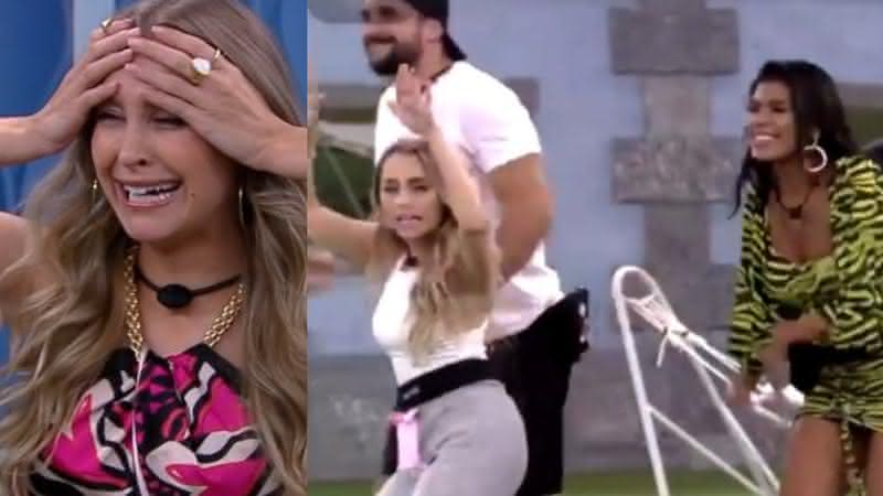 Carla Diaz fez dancinha no gramado e se afirmou a protagonista da edição; fãs criticaram - Reprodução/ Globo