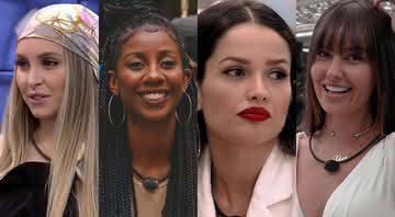 Situações que cada uma das participantes do 'BBB21' viveram apenas por serem mulheres - Reprodução/ Globo