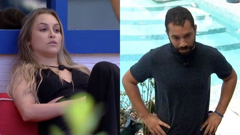 Carla Diaz conta que ouviu 'palavras cruéis' e Gilberto rebate a atriz - Reprodução/ Globo