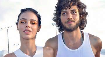 Chay Suede e Laura Neiva sobem a temperatura - Instagram