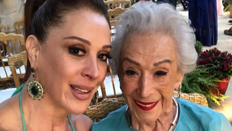 Claudia Raia relembra momento especial ao lado da mãe. - Instagram