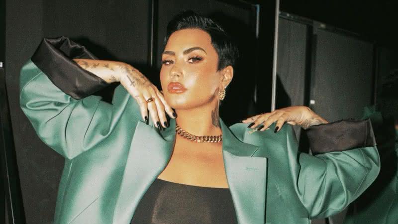 Demi Lovato revela é uma pessoa não-binária - Instagram