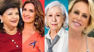 Luiza Trajano, Fátima Bernardes, Fernanda Montenegro e Ana Maria Braga estão entre as mulheres mais admiradas do Brasil - Reprodução