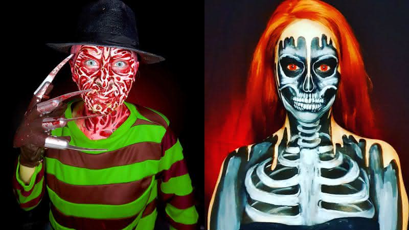 Maquiagem de Halloween: 10 makes que são incríveis - e assustadoras - para você arrasar - Reprodução/ Instagram