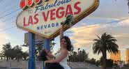 Fábio Porchat e Nataly Mega se casam em Las Vegas - Instagram