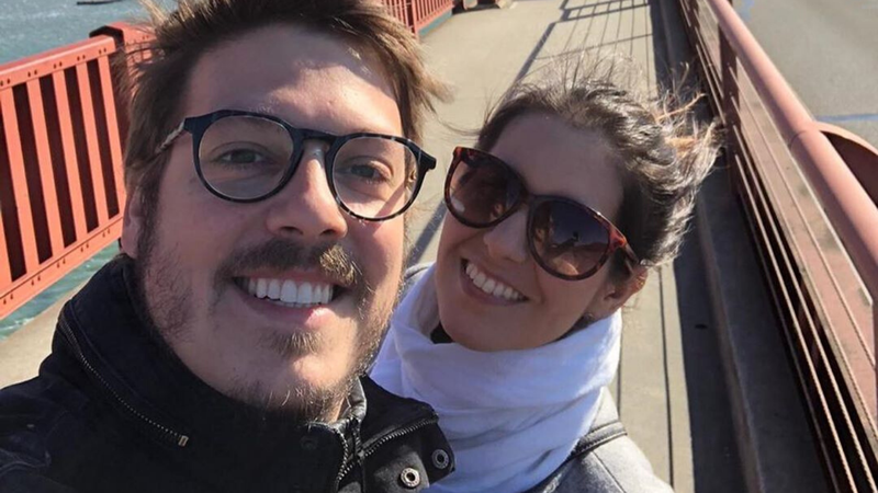 Fábio e Nataly estão casados desde 2017. - Instagram