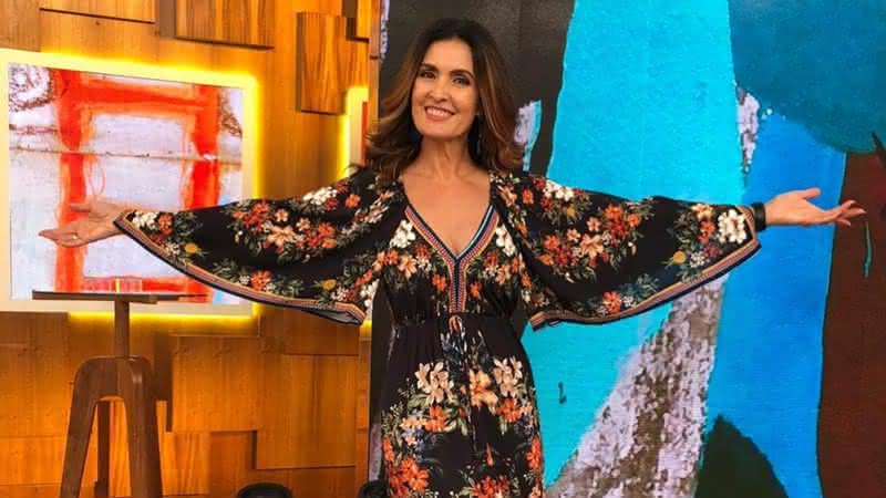 Mesmo sem plateia, Fátima Bernardes comemora exibição de 2000 programas em 'Encontro' - Instagram