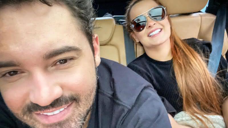 Maiara e Fernando Zor brincam com gravidez - Instagram