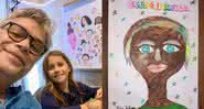 Fábio Assunção compartilha desenho feito por sua filha de 9 anos contra o racismo - Instagram