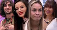 Cleo shippa Fiuk com Juliette, Sarah e Thaís - Reprodução/Globoplay