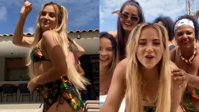 Gabi Martins curtiu tarde de calor com as amigas - Instagram