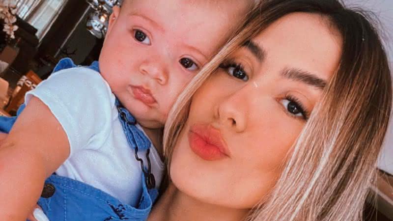 Gabi Brandt mostrou Davi falando "mamãe" - Instagram