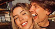 Gabi Brandt e Saulo Poncio são pais de Davi. - Instagram