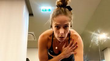 Adriane Galisteu dá show de rotina fitness - Instagram