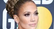 Jennifer Lopez rouba as atenções no Globo de Ouro 2020 - Getty Images