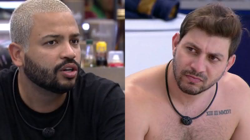 Projota e Caio se unem para derrubar Gilberto no BBB21 - Reprodução/ Globo