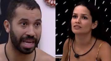 Em DR com Gilberto e Sarah, Juliette questiona amizade de brother com Lumena - Reprodução/ Globo