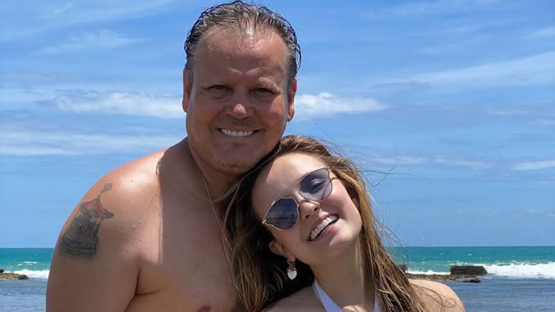 Larissa Manoela homenageia o pai em seu aniverário - Instagram