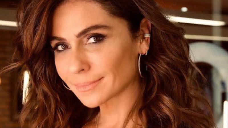 Giovanna Antonelli publicou foto com o cabelo platinado - Instagram