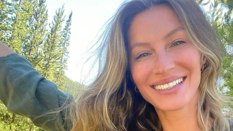 Gisele Bündchen homenageia o pai - Instagram